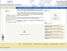 Tablet Screenshot of hadronpackaging.com